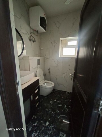 Bathroom in 3 BHK Apartment at Vasant Kunj – for Rent