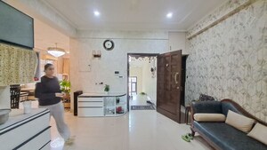 Living Room in 3 BHK Builder Floor at Green Park – for Sale