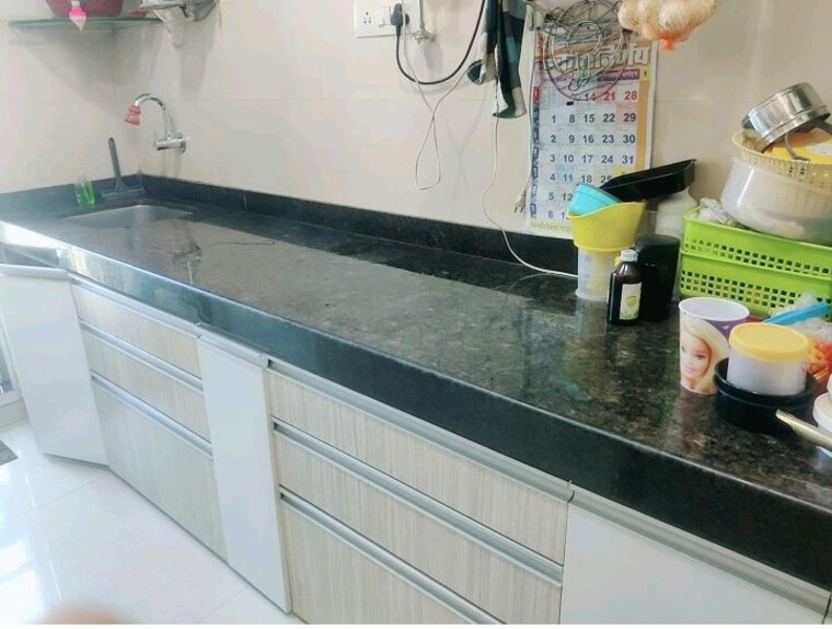 Kitchen, siddhi-highland-haven 2 Bedroom 690 Sq.Ft. Apartment In Balkum Pada Thane 10012336