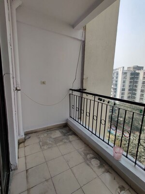 Balcony in 2 BHK Apartment at Ajnara Integrity, Raj Nagar Extension – for Rent