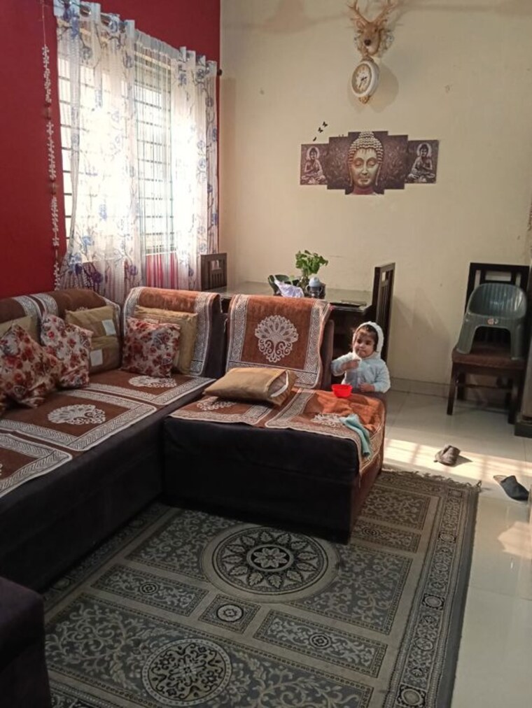 Living Room, chipiyana buzurg 2 Bedroom 700 Sq.Ft. Independent House In Chipiyana Buzurg Ghaziabad 10012360