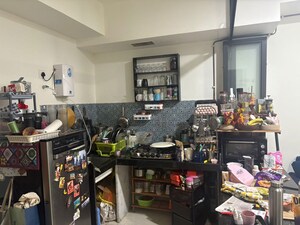 Kitchen in 1 BHK Apartment at Lodha Crown Quality Homes, Majiwada – for Rent