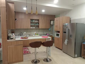 Kitchen in 4 BHK Builder Floor at Vatika INXT High Street, Sector 83 – for Rent