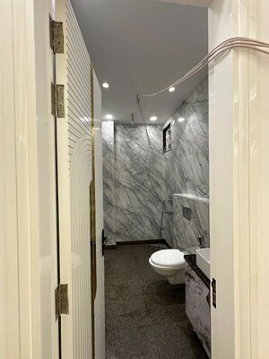 Bathroom in 3 BHK Builder Floor at Tilak Nagar – for Sale
