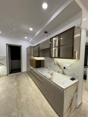 Kitchen in 3 BHK Builder Floor at Tilak Nagar – for Sale