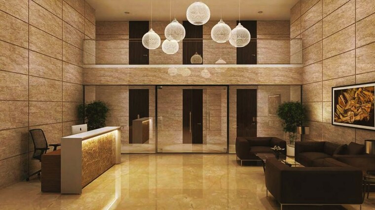 Lobby, godrej-meridien 3 Bedroom 1855 Sq.Ft. Apartment In Sector 106 Gurgaon 10012343