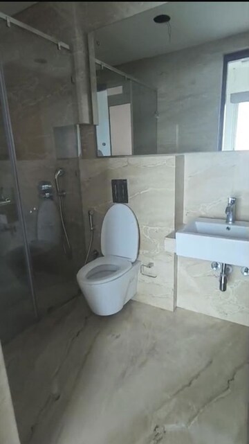 Bathroom in 5 BHK Apartment at Raheja Imperia, Worli – for Rent