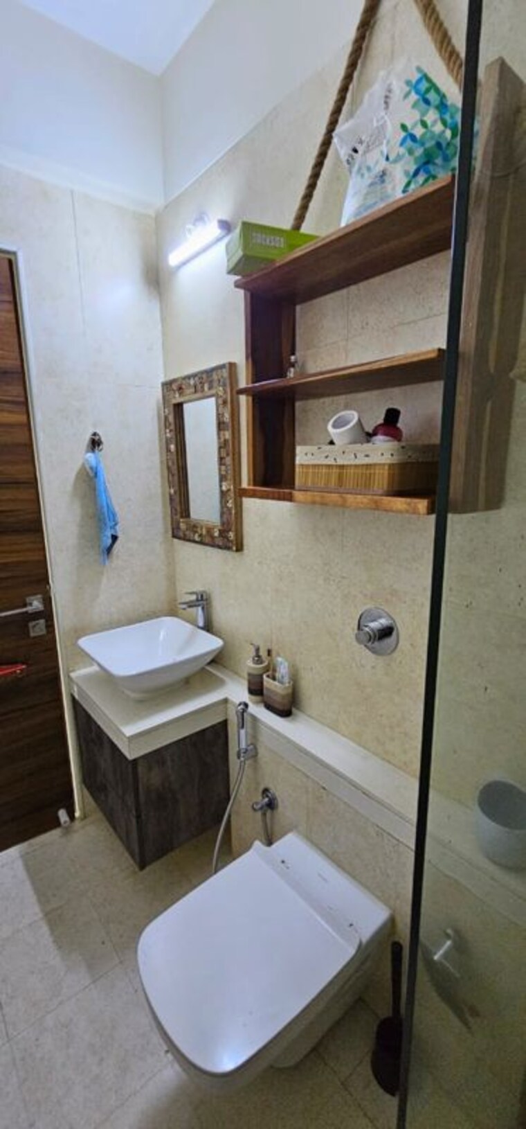 Bathroom, romell-aether 2 Bedroom 710 Sq.Ft. Apartment In Goregaon East Mumbai 10012474