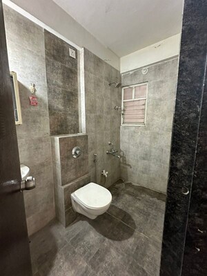 Bathroom in 2 BHK Apartment at Sai Raj Heights, Punawale – for Rent