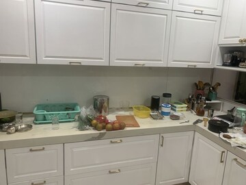 Kitchen in 4 BHK Apartment at Lodha Trump Tower, Worli – for Rent