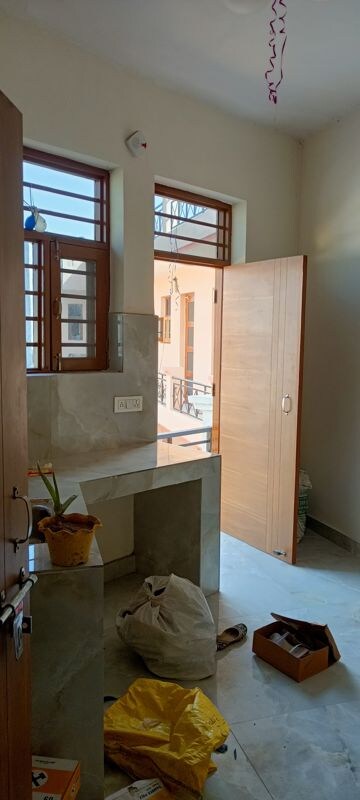 Kitchen in 2 BHK Builder Floor at Dhakoli – for Rent