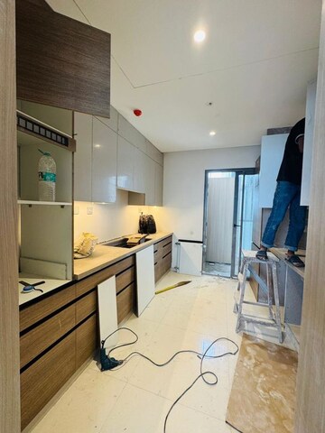 Kitchen in 4 BHK Apartment at Rustomjee Crown, Prabhadevi – for Rent