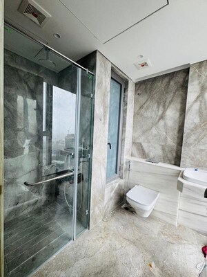 Bathroom in 4 BHK Apartment at Rustomjee Crown, Prabhadevi – for Rent