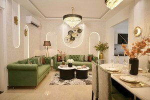 Living Room in 3 BHK Apartment at Patiala Road – for Sale