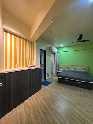 Master Bedroom in 2 BHK Apartment at Sai Raj Heights, Punawale – for Rent