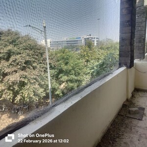 Balcony in 2.5 BHK Builder Floor at Aditya Gracious Floors, Dasna – for Rent