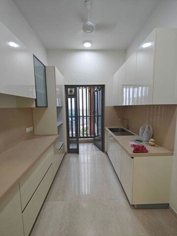 Kitchen in 4 BHK Apartment at Rustomjee Crown, Prabhadevi – for Rent