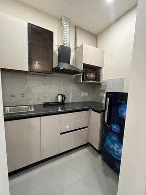 Kitchen in 1 BHK Apartment at Freedom Fighters Enclave – for Rent