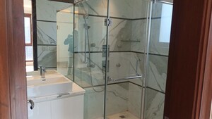 Bathroom in 4 BHK Builder Floor at Vasant Vihar – for Rent