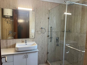 Bathroom in 4 BHK Builder Floor at Vasant Vihar – for Rent
