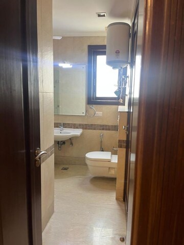 Bathroom in 4 BHK Builder Floor at Vasant Vihar – for Rent