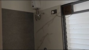 Bathroom in 1 BHK Apartment at Acme 36 Allure, Goregaon West – for Rent