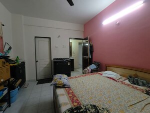 Bedroom in 1 BHK Apartment at Kumar Samruddhi Society, Vishrantwadi – for Rent
