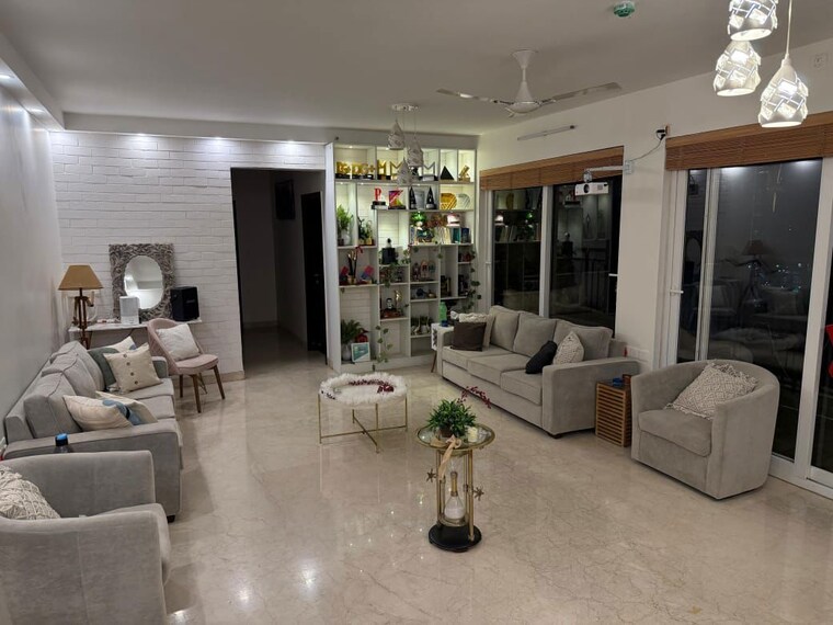  Parking, prestige-misty-waters 4 Bedroom 2450 Sq.Ft. Apartment In Hebbal Bangalore 10012587