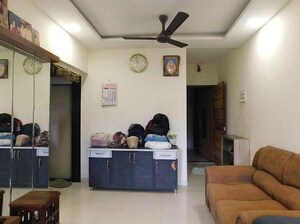 Living Room in 2 BHK Apartment at Ruturaj Vastushilp, Nalasopara West – for Sale