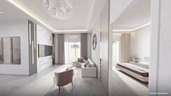 3.5 BHK + Servant Room Apartment For Sale in Smart World One DXP