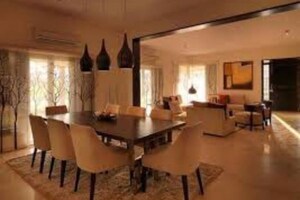Living Room in 4 BHK Villa at Prestige Oasis, Rajanukunte – for Rent
