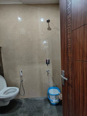 Bathroom in 3 BHK Apartment at Motia Blue Ridge, Dhakoli – for Rent