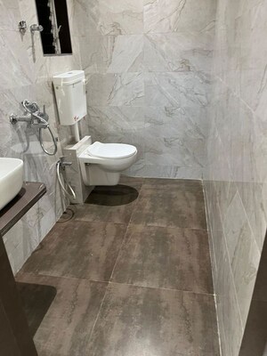 Bathroom in 2 BHK Apartment at Rajlaxmi Nakshatra Auris, Nalasopara West – for Sale