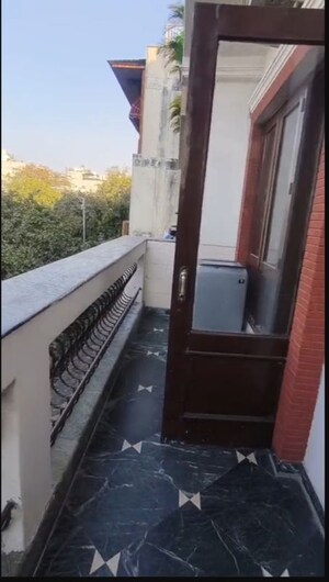 Balcony in 3 BHK Builder Floor at Greater Kailash ii – for Rent