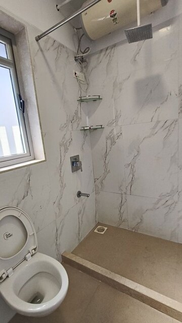 Bathroom in 4 BHK Apartment at L&T Emerald Isle, Powai – for Rent