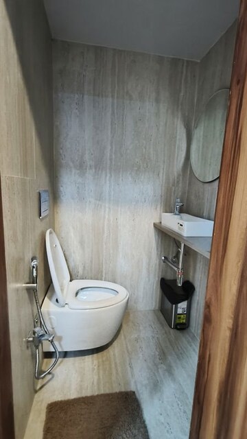 Bathroom in 4 BHK Apartment at L&T Emerald Isle, Powai – for Rent