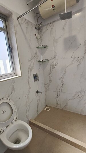 Bathroom in 4 BHK Apartment at L&T Emerald Isle, Powai – for Rent