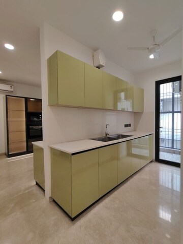 Kitchen in 3 BHK Builder Floor at Defence Colony – for Rent