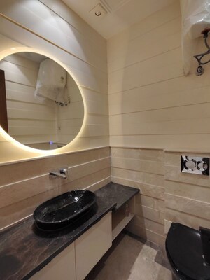 Bathroom in 3 BHK Builder Floor at Defence Colony – for Rent