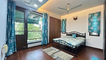 Bedroom in 3 BHK Builder Floor at Safdarjung Enclave – for Rent