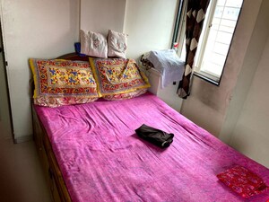Bedroom in 1 BHK Apartment at Wadgaon Sheri – for Rent