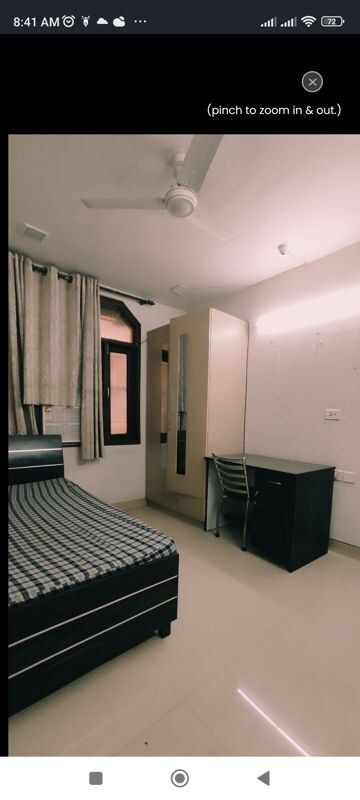 Bedroom in 3 BHK Builder Floor at Old Rajinder Nagar – for Rent