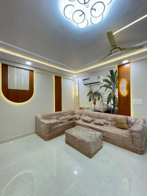 Living Room in 3 BHK Apartment at Manglam Kanak Vrindavan Prime, Kanakpura – for Sale