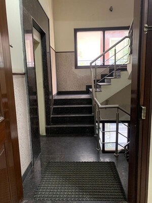 Staircase in 4 BHK Builder Floor at Greater Kailash ii – for Rent