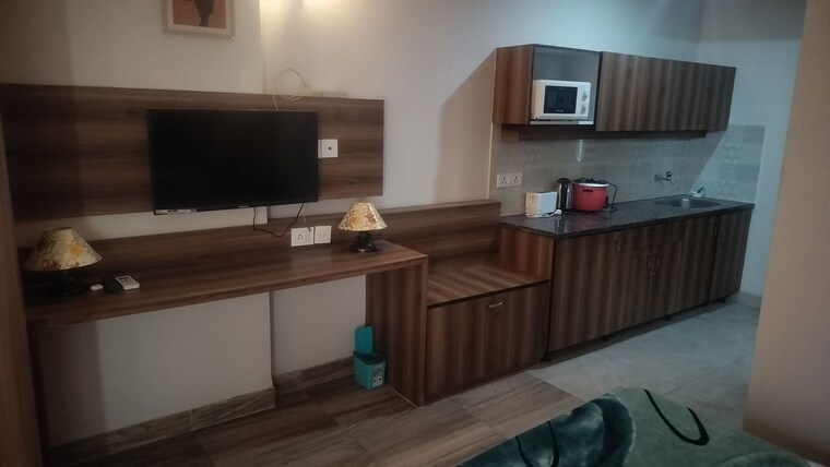 Kitchen, paramount-golfforeste 1 Bedroom 435 Sq.Ft. Apartment In Zeta I Greater Noida Greater Noida 10012768