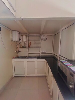 Kitchen in 1 BHK Apartment at Defence Colony – for Rent