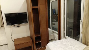 Bathroom in 2 BHK Apartment at Mint Magna Apartment, Parel – for Rent