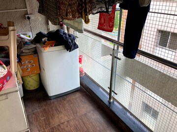 Balcony in 1 BHK Apartment at Viman Nagar – for Rent