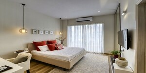 Bedroom in 2 BHK Apartment at Godrej Meridien, Sector 106 – for Rent