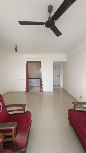 Living Room in 2 BHK Apartment at Jasmine Tower, Vasant Vihar – for Rent